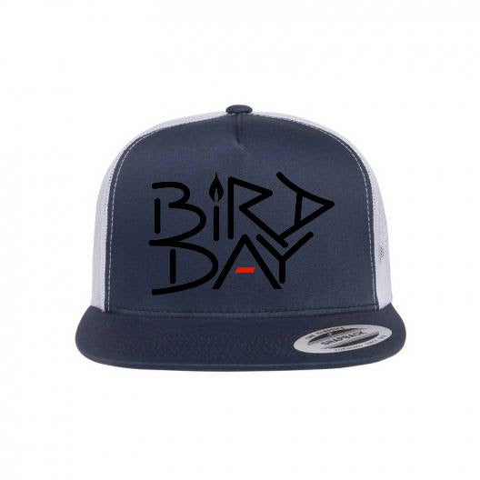 Navy/White Mesh